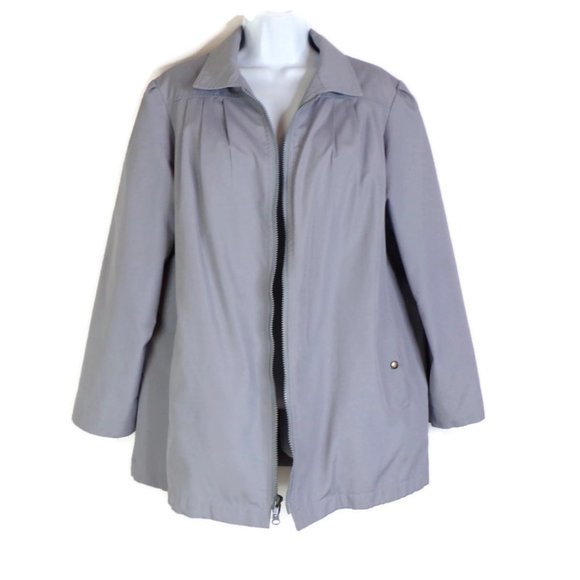 London Fog Ladies Coat with Removable Lining Size 14 Reg ESW2750 4/22 - Picture 2 of 7